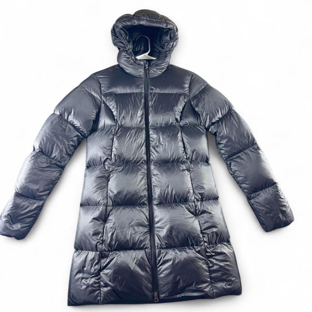 Black Puffer Midi Coat - Eddie Bauer
